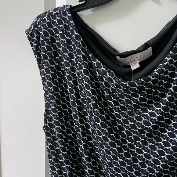 LOFT | Dresses | Nwt Ann Taylor Loft Black Business Dress | Poshmark